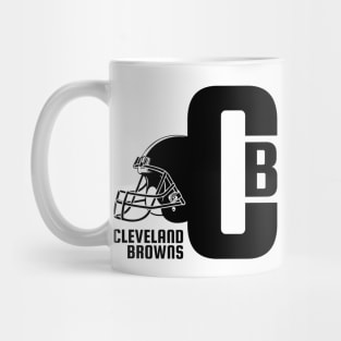 CB Cleveland Browns 2 Mug